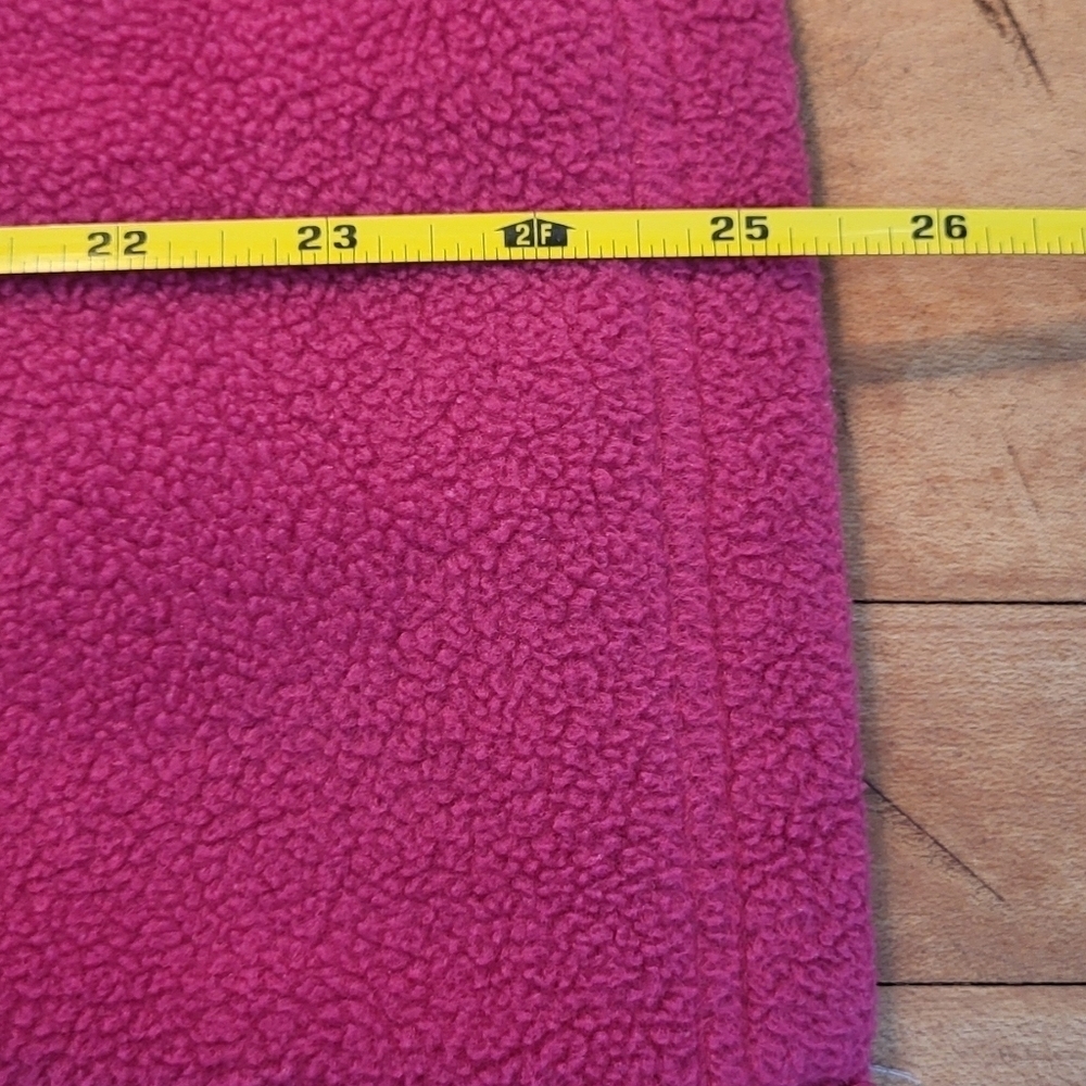 Columbia Raspberry Pink Full Zip Fleece Vest - Picture 9 of 10